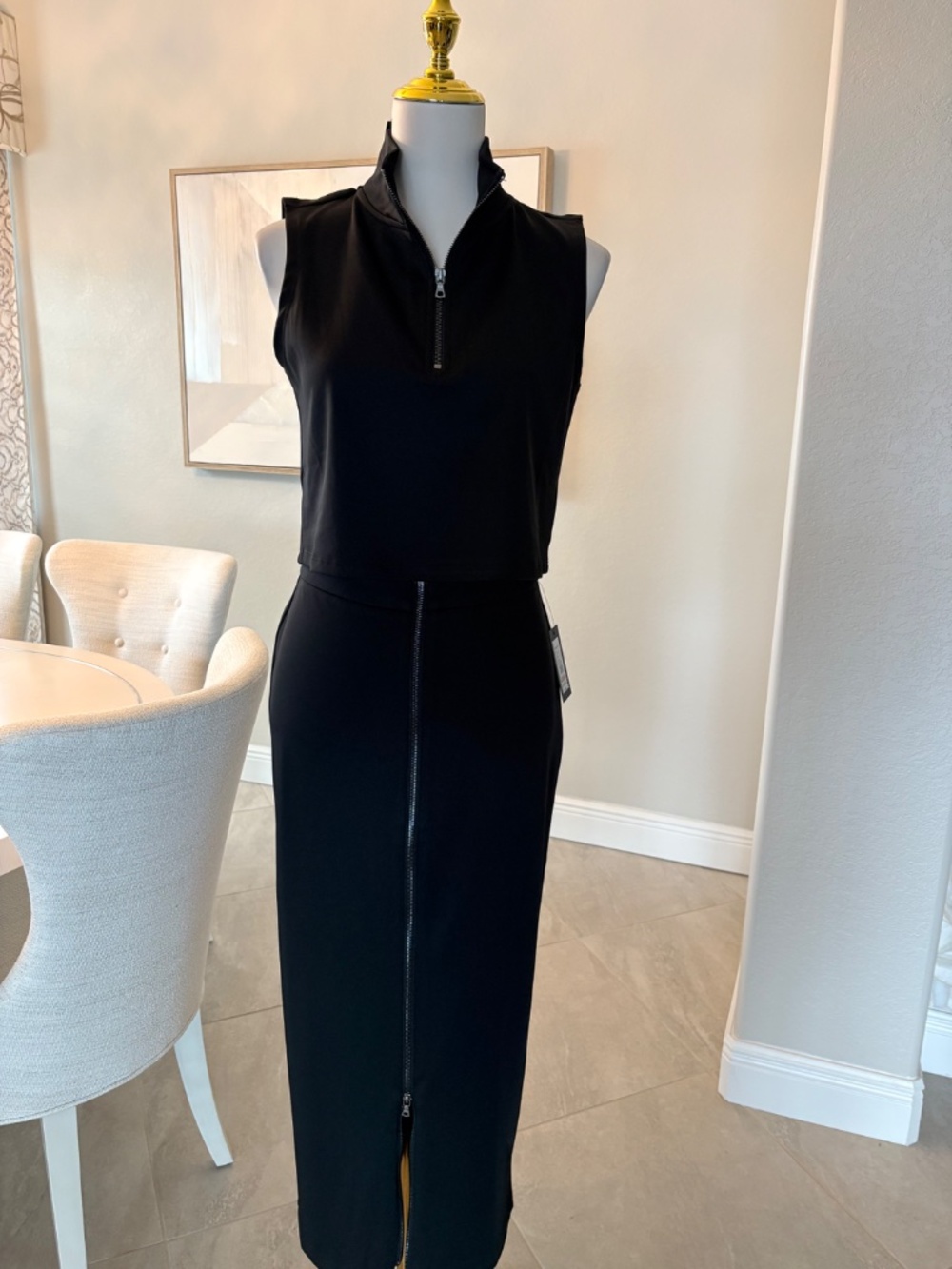 NWT Kenneth Cole Knit Top and Skirt Set